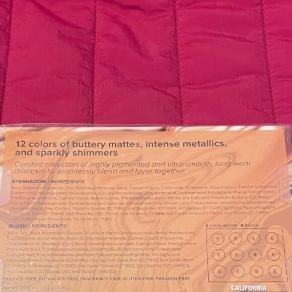 ABSOLUTE NEW YORK TOASTED AURA EYESHADOW & BLUSH 12 COLOR MULTI FORMULA PALETTE - Picture 6 of 8